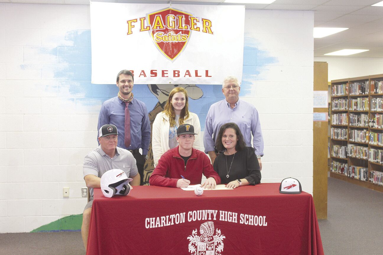 Nelson signs to play baseball at Flagler College